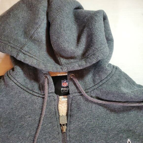 New Orleans Saints Hoodie Jacket- NFL Pro Line Size L - Picture 5 of 10